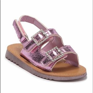 NWB Nicole Miller Rhinestone sandal (toddler)